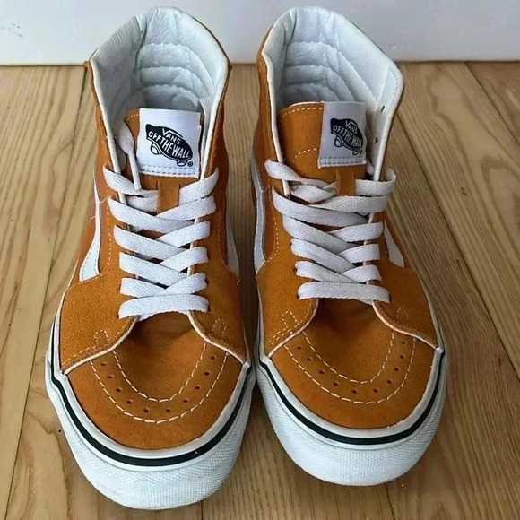 Desert Sun Orange Vans SK8-High Too - Picture 2 of 8
